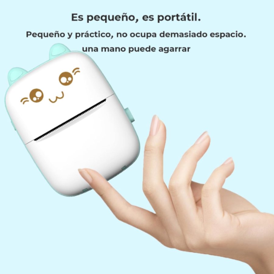 Mini Impresora Térmica Portátil Bluetooth, PAGA AL RECIBIR !!!