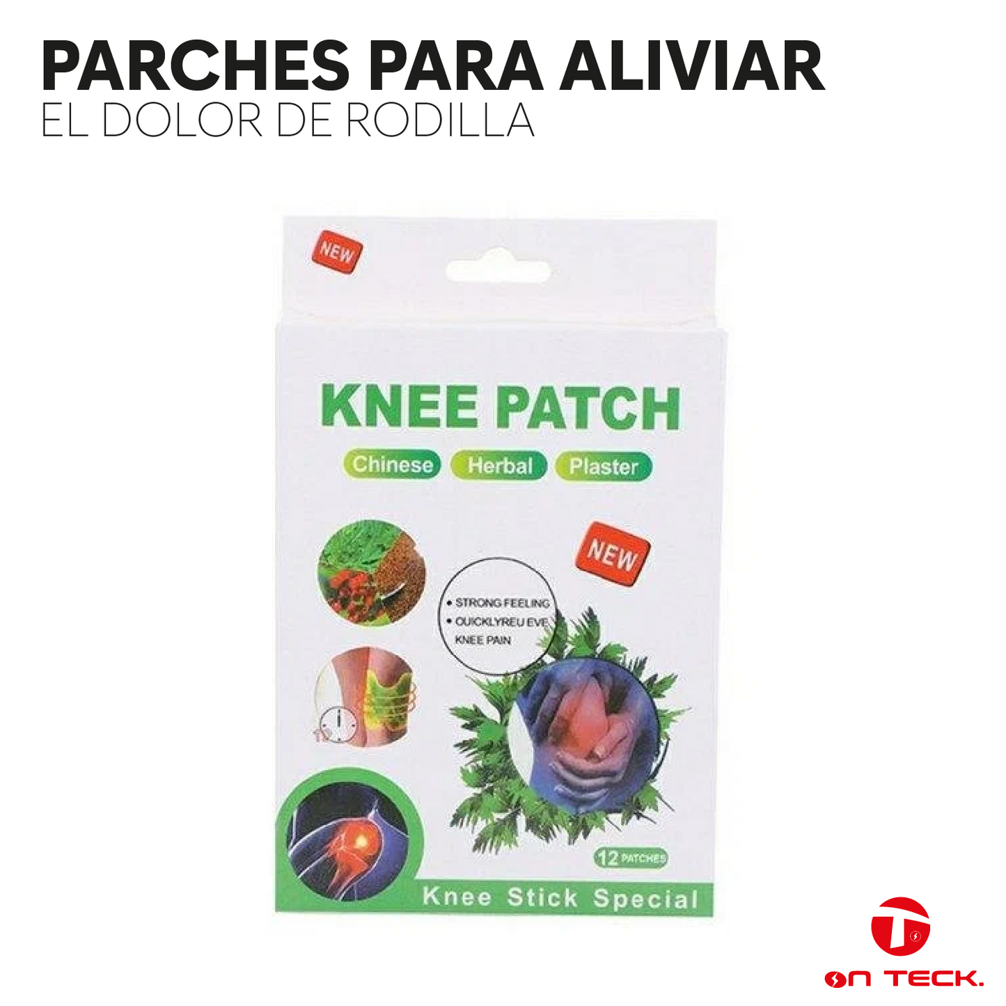 Parches de RODILLA 30 piezas OLVIDATE DE ESOS DOLORES !!! VIVE Y DISFRUTA / PAGA AL RECIBIR !!!