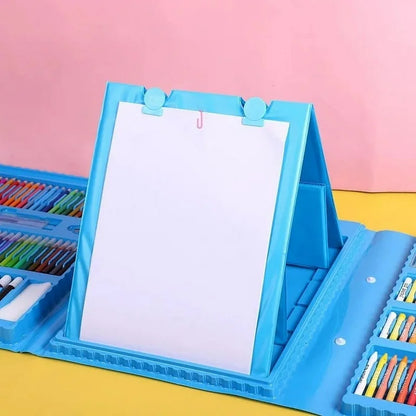 kit dibujo 208 pzas Juego de Colorear para niñas y niños, Rosa y azul  ¡¡¡ PAGA AL RECIBIR!!!