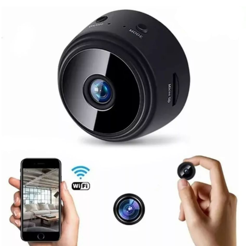 Promo Mini Cámara Espia 1080p WIFI Vision  nocturna, 150°