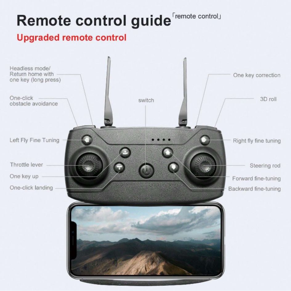 Dron Doble Camara ULTRA HD Dual Pro Max, haz las mejores tomas de tus videos como profesional ¡¡¡PAGA AL RECIBIR!!!