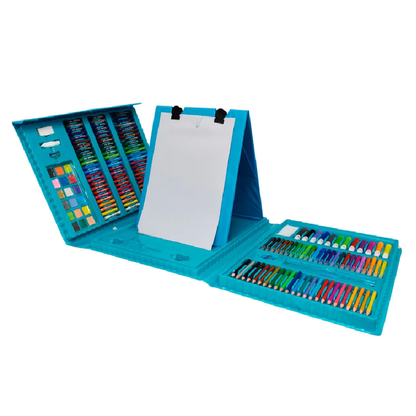 kit dibujo 208 pzas Juego de Colorear para niñas y niños, Rosa y azul  ¡¡¡ PAGA AL RECIBIR!!!