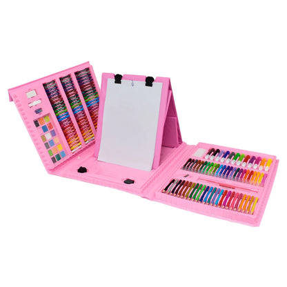 kit dibujo 208 pzas Juego de Colorear para niñas y niños, Rosa y azul  ¡¡¡ PAGA AL RECIBIR!!!