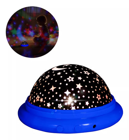 PROYECTOR DE LUNAS Y ESTRELLAS / TU PEQUE DORMIRA FELIZ VIENDO ESTRELLITAS