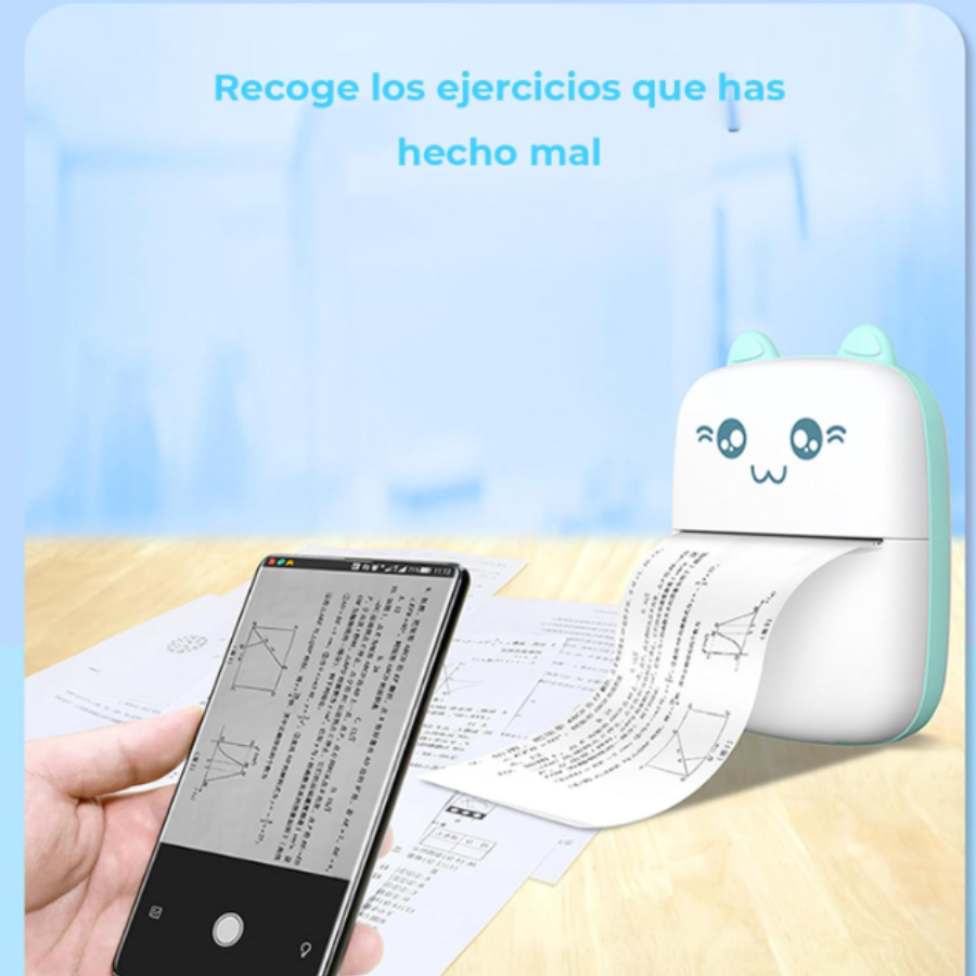 Mini Impresora Térmica Portátil Bluetooth, PAGA AL RECIBIR !!!