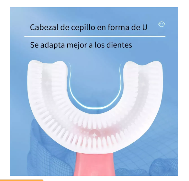 Cepillo de dientes para bebé, de silicona, en forma de U, 360 grados ¡¡¡PAGA AL RECIBIR!!!