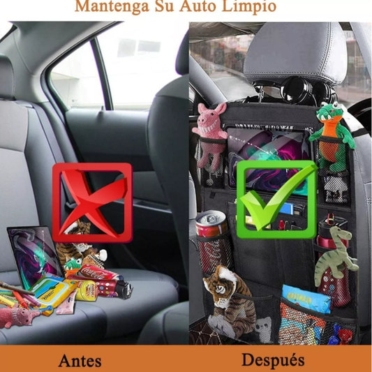 Organizador Para Asiento Trasero, QUE TU AUTO NO SEA UN TIRADERO !!!!