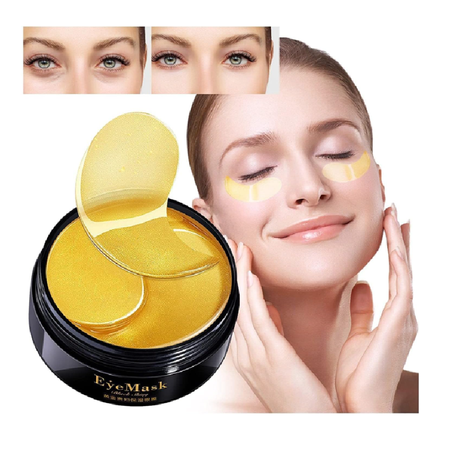 Parche Para Ojeras 24K Colageno 60 pcs LUCE HERMOSA !!!