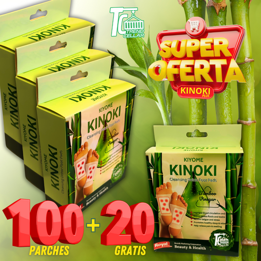 Consiente a tus pies, desintoxicate mientras duermes KINOKI PLUS 100 + 20 GRATIS ¡¡¡PAGA AL RECIBIR!!!