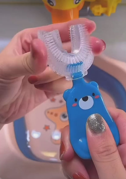 Cepillo de dientes para bebé, de silicona, en forma de U, 360 grados ¡¡¡PAGA AL RECIBIR!!!
